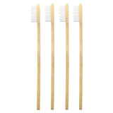 Plus Ultra, Bamboo Toothbrushes, Adult, Soft, 4 Pack - Supply Center USA