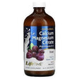 LifeTime Vitamins, Original Calcium Magnesium Citrate Plus Vitamin D-3, Grape, 16 fl oz (473 ml) - Supply Center USA