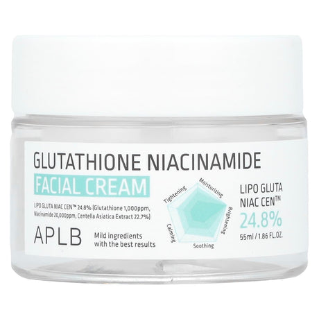 APLB, Glutathione Niacinamide, Beauty Sheet Mask, 1 Sheet, 0.85 fl oz (25 ml) - Supply Center USA