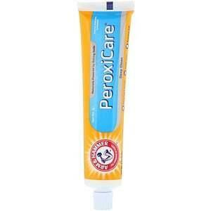 Arm & Hammer, PeroxiCare, Deep Clean Toothpaste, Fresh Mint, 6.0 oz (170 g) - Supply Center USA