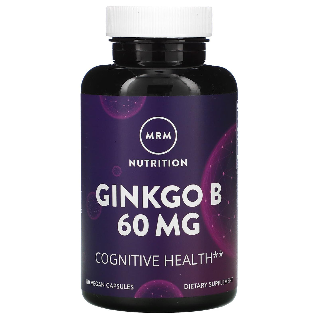 MRM Nutrition, Ginkgo B, 60 mg, 120 Vegan Capsules - Supply Center USA