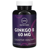 MRM Nutrition, Ginkgo B, 60 mg, 120 Vegan Capsules - Supply Center USA