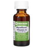 Kirkman Labs, Mycellized Vitamin A, 1 fl oz (30 ml) - Supply Center USA