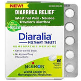 Boiron, Diaralia, Diarrhea Relief, Unflavored, 60 Meltaway Tablets - Supply Center USA