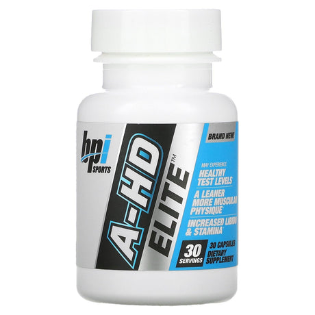 BPI Sports, A-HD Elite, 500 mg, 30 Capsules - Supply Center USA