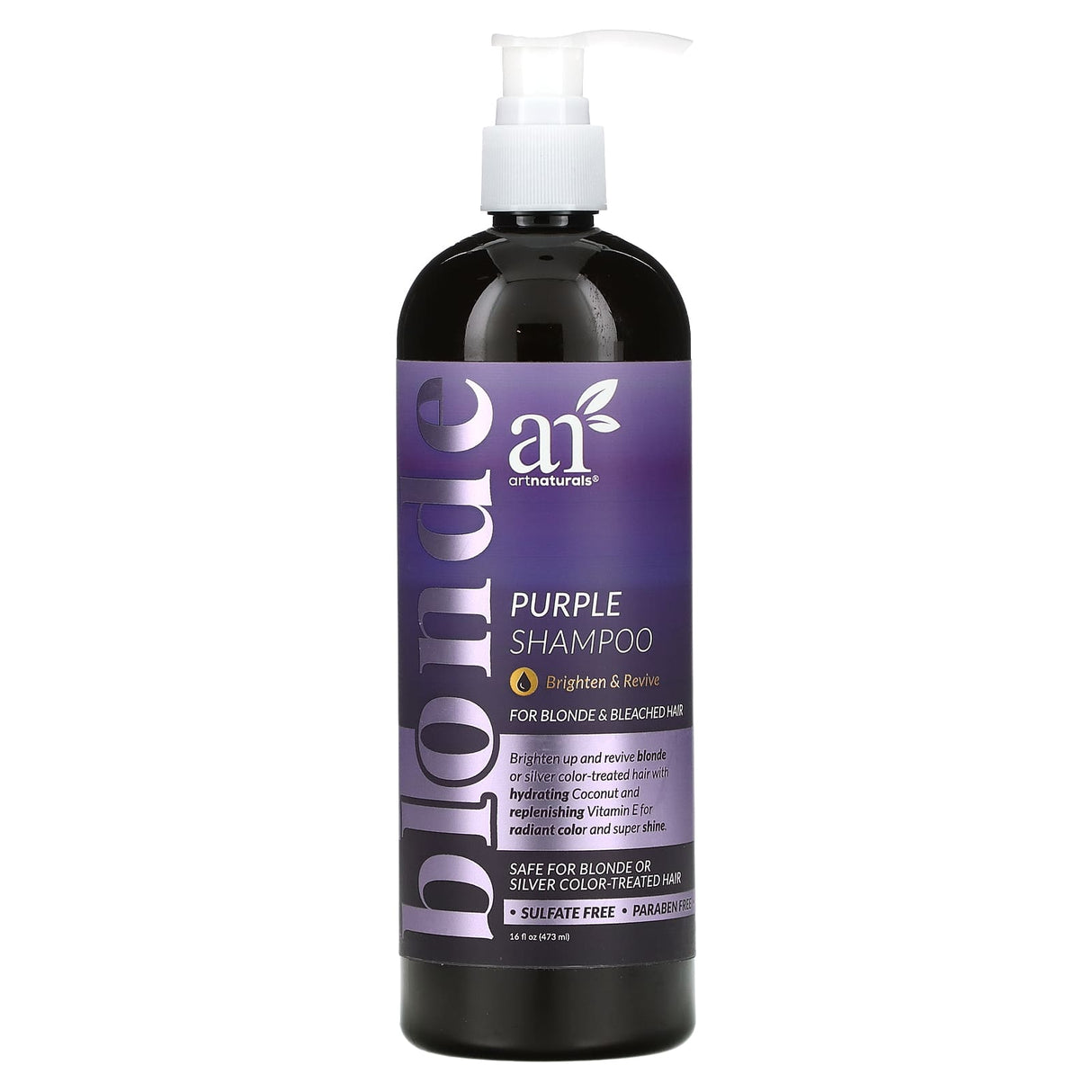 Artnaturals, Purple Shampoo, Color Balance and Tone, 16 fl oz (473 ml)