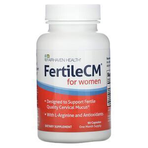 Fairhaven Health, FertileCM for Women, 90 Capsules - Supply Center USA