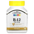 21st Century, B-12, 500 mcg, 110 Tablets - Supply Center USA