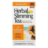 21st Century, Herbal Slimming Tea, Orange Spice, Caffeine Free, 24 Tea Bags, 1.7 oz (48 g) - Supply Center USA