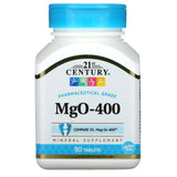 21st Century, MgO-400, 90 Tablets - Supply Center USA
