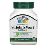21st Century, St. John's Wort Extract, 60 Vegetarian Capsules - Supply Center USA