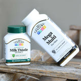 21st Century, Standardized Milk Thistle Extract, 60 Vegetarian Capsules - Supply Center USA