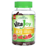 21st Century, VitaJoy Gummies, B-12, Extra Strength, Raspberry, 1500 mcg, 90 Gummies - Supply Center USA
