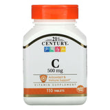 21st Century, Vitamin C, 1,000 mg, 60 Tablets - Supply Center USA