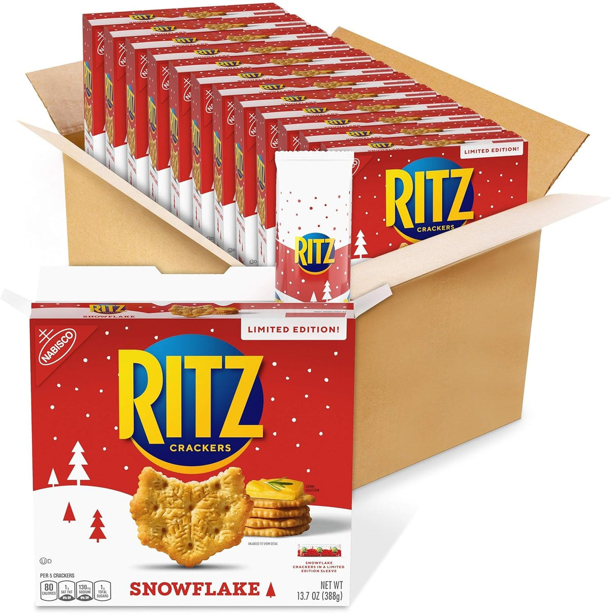 RITZ Fresh Stacks Original Crackers, Party Size, 23.7 Oz (16 Stacks)