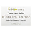 Mild By Nature, Detoxifying Clay, Bar Soap, Eucalyptus & Peppermint, with Ancient Clay, 5 oz (141 g) - Supply Center USA