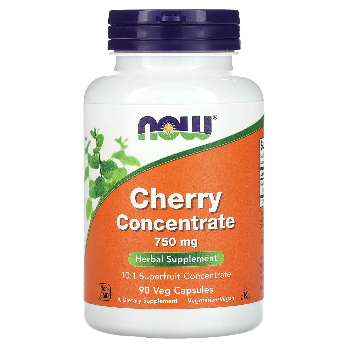 NOW Foods, Cherry Concentrate, 750 mg, 90 Veg Capsules - Supply Center USA