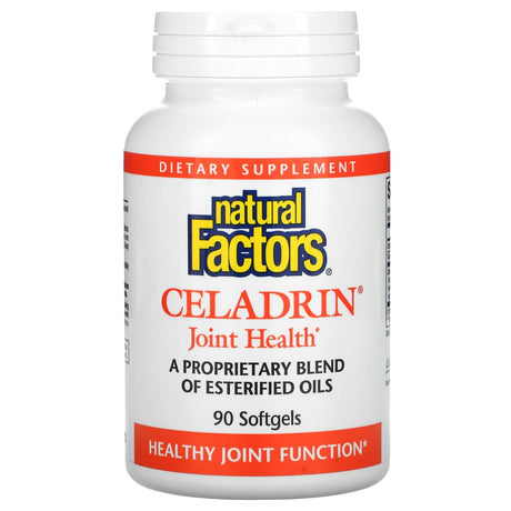 Natural Factors, Celadrin, Joint Health, 180 Softgels - Supply Center USA