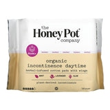 The Honey Pot Company, Herbal-Infused Cotton Pads With Wings, Organic Incontinence Daytime , 16 Count