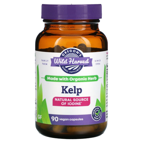 Oregons Wild Harvest, Kelp, 90 Vegan Capsules - Supply Center USA