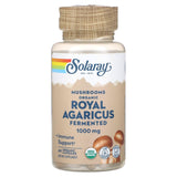 Solaray, Fermented Royal Agaricus, Mushrooms, 500 mg, 60 Organic Capsules - Supply Center USA