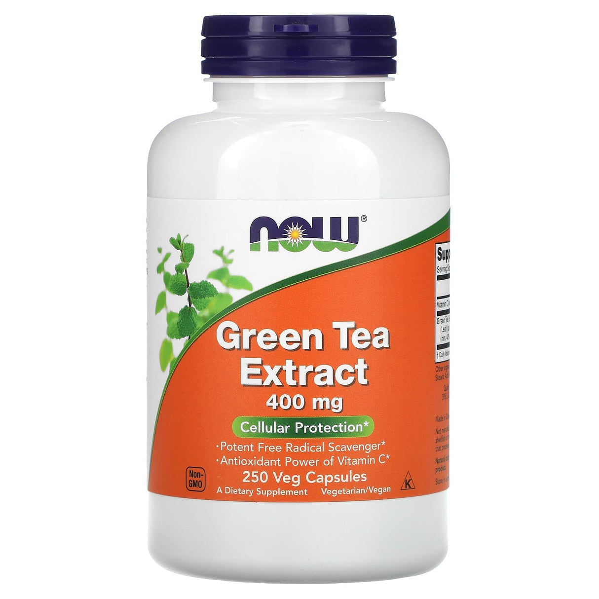 NOW Foods, Green Tea Extract, 400 mg, 100 Veg Capsules - Supply Center USA