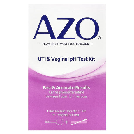 AZO, UTI & Vaginal pH Test Kit , 2 Piece Kit - Supply Center USA