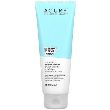 ACURE, Everyday Eczema Lotion, Unscented , 8 fl oz (236.5 ml) - Supply Center USA