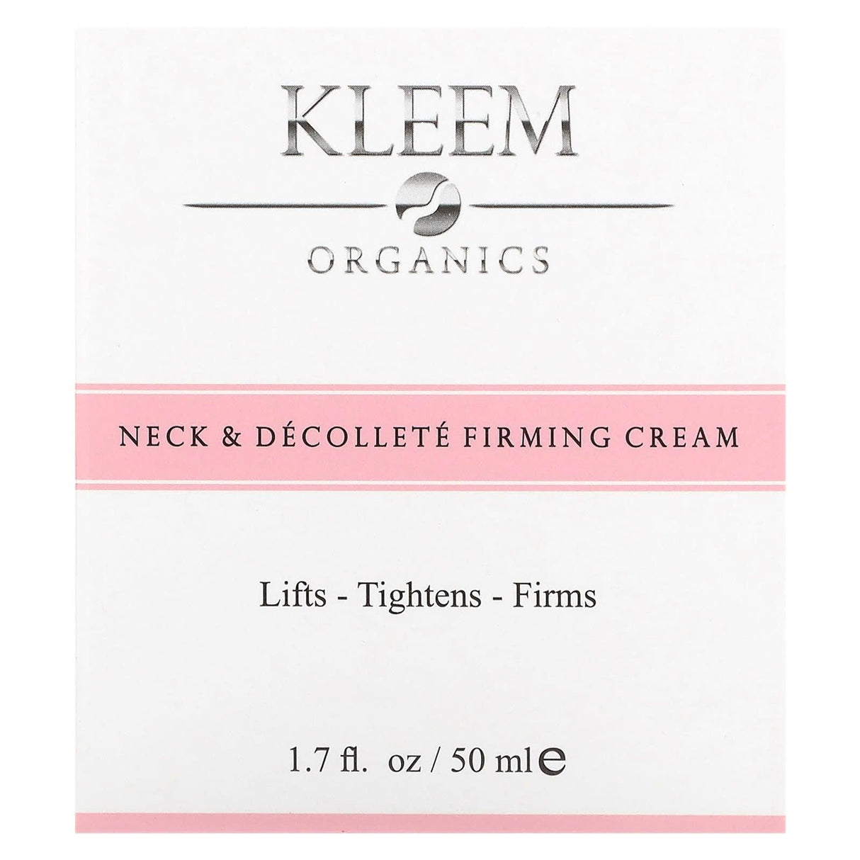 Kleem Organics, Neck & Décolleté Firming Cream, For All Skin Types, 1.7 fl oz (50 ml) - Supply Center USA