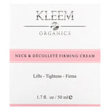 Kleem Organics, Neck & Décolleté Firming Cream, For All Skin Types, 1.7 fl oz (50 ml) - Supply Center USA