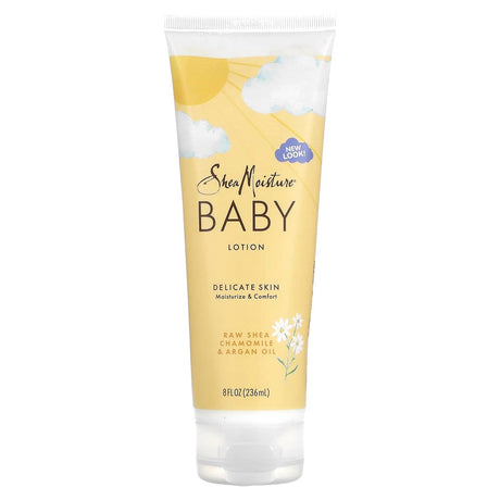 SheaMoisture, Baby Lotion, Delicate Skin, Raw Shea Chamomile & Argan Oil, 8 fl oz (237 ml) - Supply Center USA