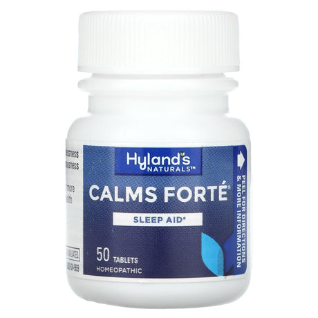 Hyland's Naturals, Calms Forté, Sleep Aid, 50 Tablets - Supply Center USA