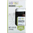 Aura Cacia, Discover Eucalyptus, Pure Essential Oil, .25 fl oz (7.4 ml) - Supply Center USA