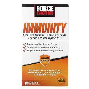 Force Factor, Immunity, 1,000 mg, 90 Tablets - Supply Center USA