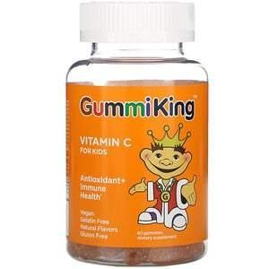 GummiKing, Vitamin C for Kids, 60 Gummies - Supply Center USA