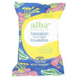 Alba Botanica, Hawaiian 3-in-1 Clean Towelettes, Pineapple Enzyme, 25 Wet Towelettes - Supply Center USA