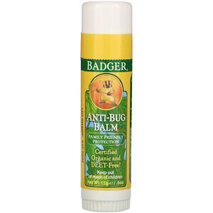 Badger Company, Anti-Bug Balm, .6 oz (17 g) - Supply Center USA