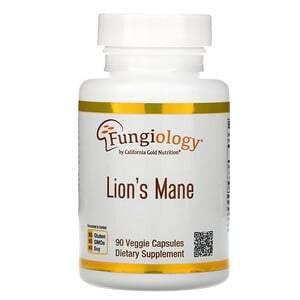 California Gold Nutrition, Lion's Mane, Full Spectrum, Organic Certified, 90 Veggie Capsules - Supply Center USA