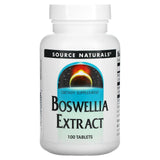 Source Naturals, Boswellia Extract, 100 Tablets - Supply Center USA