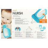 Boon, Nursh, Silicone Pouch Bottle, 3m+, Medium, 3 Bottles, 8 oz (236 ml) Each - Supply Center USA