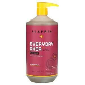 Alaffia, Everyday Shea, Body Wash, Passion Fruit, 32 fl oz (950 ml) - HealthCentralUSA