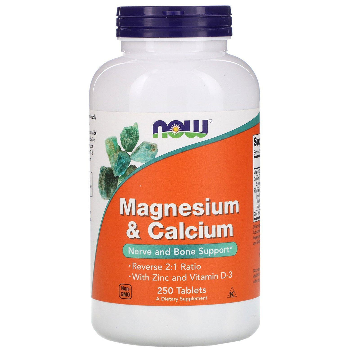 Now Foods, Magnesium & Calcium, 250 Tablets - Supply Center USA