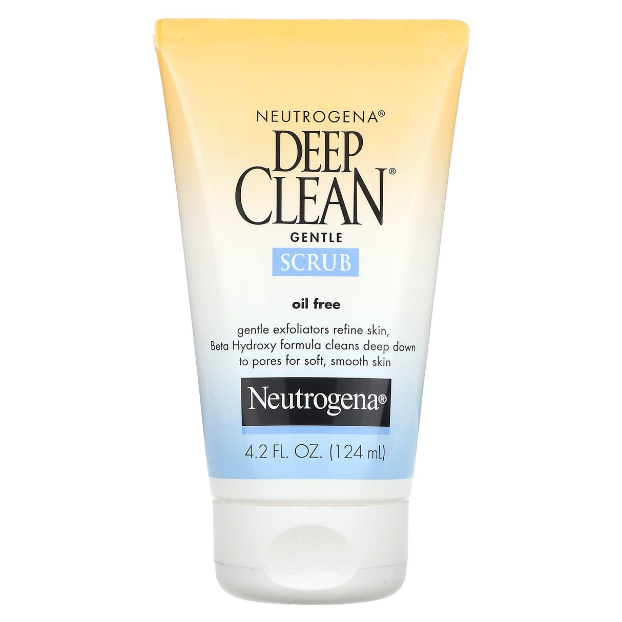 Neutrogena, Deep Clean, Gentle Scrub, 4.2 fl oz (124 ml) - Supply Center USA