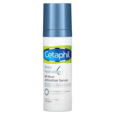 Cetaphil, Deep Hydration, 48 Hour Activation Serum, 1 fl oz (30 ml) - Supply Center USA