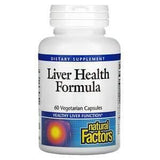 Natural Factors, Liver Health Formula, 60 Vegetarian Capsules - Supply Center USA