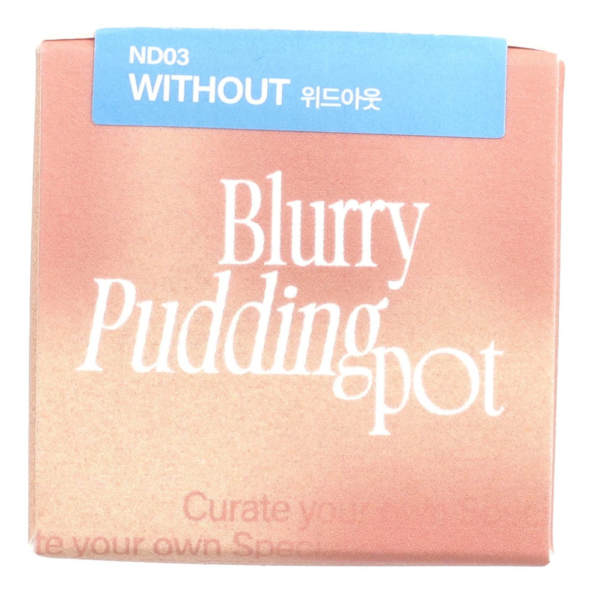 Fwee, Lip & Cheek Blurry Pudding Pot, ND03 Without, 0.17 oz (5 g) - Supply Center USA