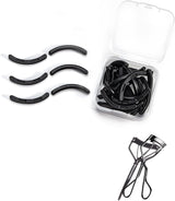 Eyelash Curler Refill Pads Compatible with Shiseido,Eyelash Curler Refill 24Pcs,Silicone Lash Curler Refill Pads Compatible with Shiseido