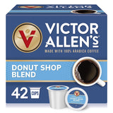 Victor Allen'S Coffee Variety Pack (Morning Blend, 100% Colombian, Donut Shop Blend, and French Roast), 42 Count, Single Serve Coffee Pods for Keurig K-Cup Brewers