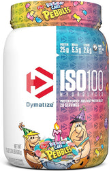 Dymatize ISO100 Hydrolyzed Protein Powder, 100% Whey Isolate, 25G of Protein, 5.5G Bcaas, Gluten Free, Fast Absorbing, Easy Digesting, Gourmet Vanilla, 20 Servings