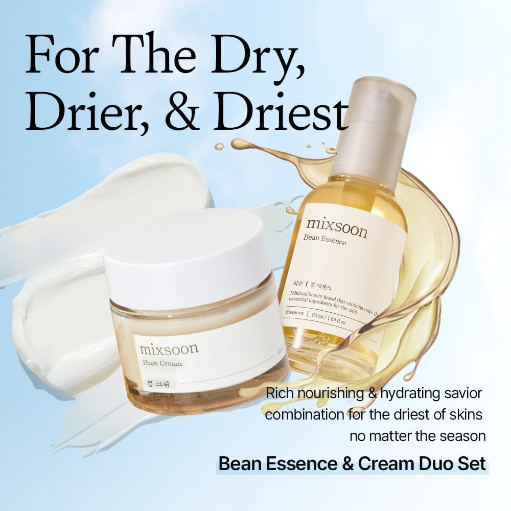 Mixsoon Bean Essence Vegansnail, Exfoliating Essence for Face, Hydrating Korean Skin Care, Glassskin 0.05 Fl.Oz /1.5Ml